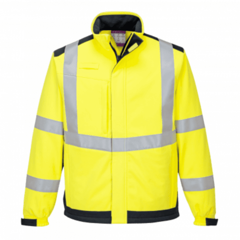 veste softshell modaflame multi norme arc électrique jaune
